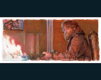 A Coisa - Impressão MacReady por Jim Ferguson