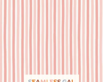 Sage Green Stripe Seamless Pattern, Hand Drawn Preppy Digital Design (Digital Download)