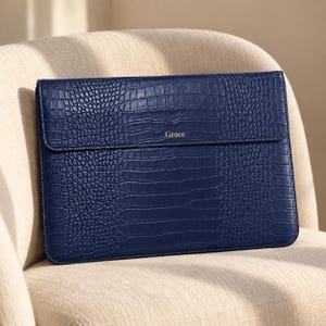 Personalized Laptop Sleeve with Stand, Custom 13 or 15 Inch Laptop Case
