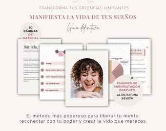 Manifiesta la Vida de Tus Sueños | Transforma tus Creencias Limitantes  | Curso | Workbook