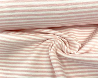 Manchetten - roze/wit gestreept