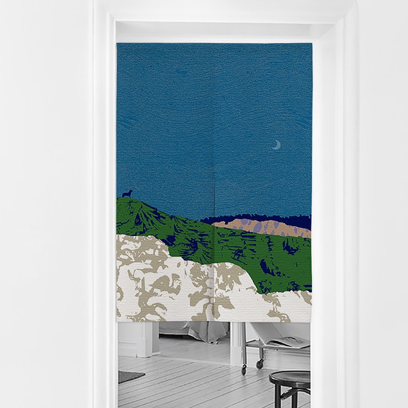 Ofat Home Scenery Noren Doorway Curtain Wide Japanese Noren Etsy