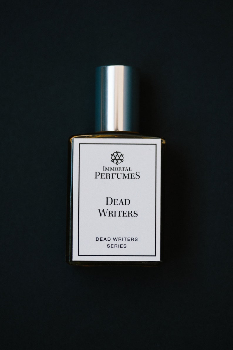 Dead Writers Perfume® Oil 15ml Bottle Heliotrope, Black Tea, Tobacco Read Below if Sold Out image 2