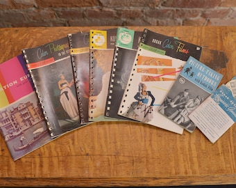 Lot of 6 Kodak Color Data Books plus extras