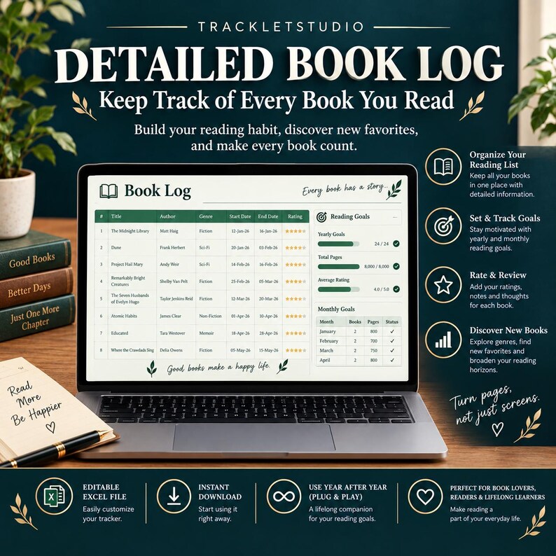 Progres Tracker Count Novel Tracker Excel Spreadsheet | Word Count Tracker & Chapter Tracker ...