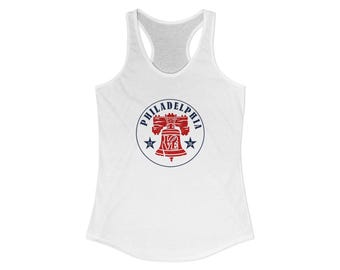 Philadlephia Liberty Bell 1776 Racerback Tank