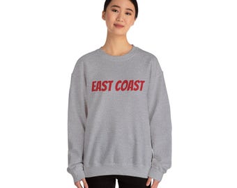 Sudadera unisex EAST COAST
