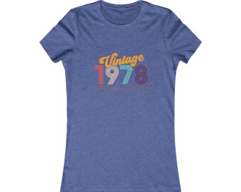 Camiseta vintage de 1978