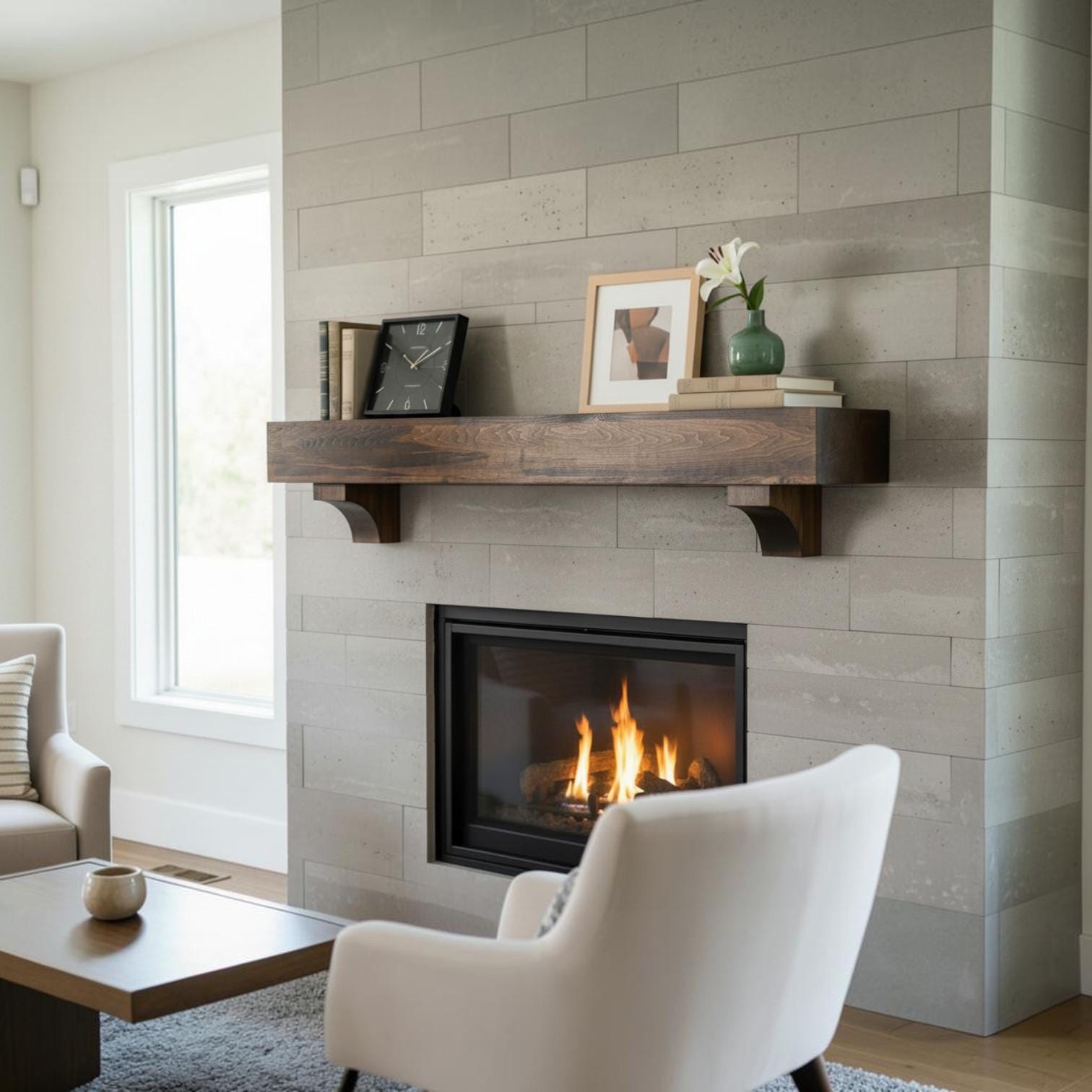 Fireplace Mantle Brackets - Etsy
