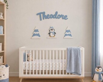Personalized Wooden Name Sign with or Without LED Backlight