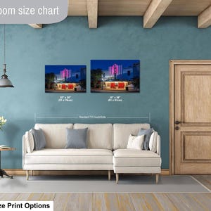 Texas Art Print, Georgetown Square Wall Art, Palace Theater (Fine Art Photography) 20x30 inches