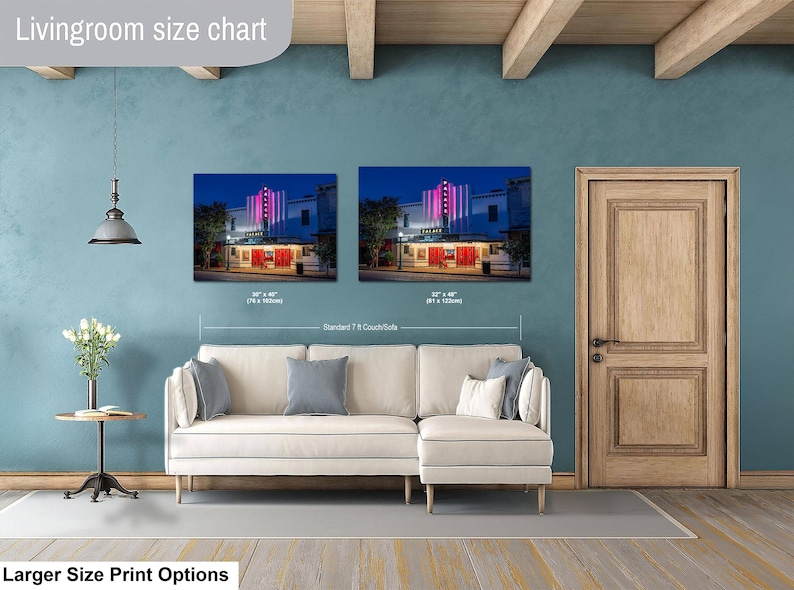 Texas Art Print, Georgetown Square Wall Art, Palace Theater (Fine Art Photography) image 6