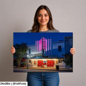 Texas Art Print, Georgetown Square Wall Art, Palace Theater (Fine Art Photography) image 12