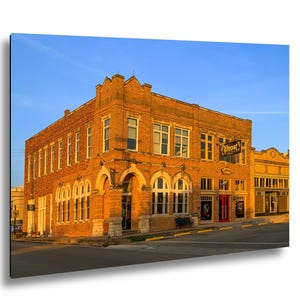 Texas Art Print, Pflugerville Wall Art, Downtown Alehouse (Fine Art Photography)