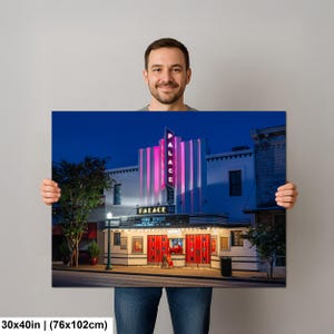 Texas Art Print, Georgetown Square Wall Art, Palace Theater (Fine Art Photography) image 13