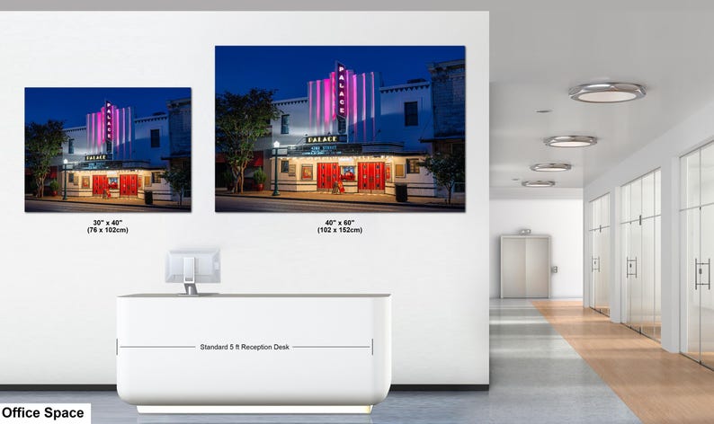 Texas Art Print, Georgetown Square Wall Art, Palace Theater (Fine Art Photography) image 10