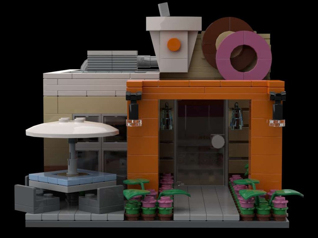 Lego donut shop instructions sale