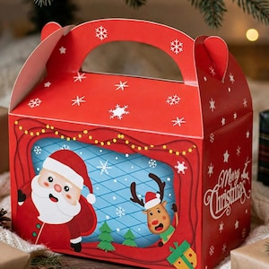 Leere Geschenkbox für Heiligabend – Festliche Erinnerungsstücke – Befüllbar – Familientradition