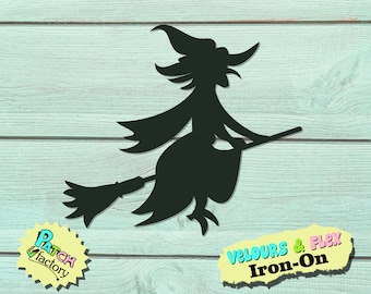 Iron-on patch witch 49 colors