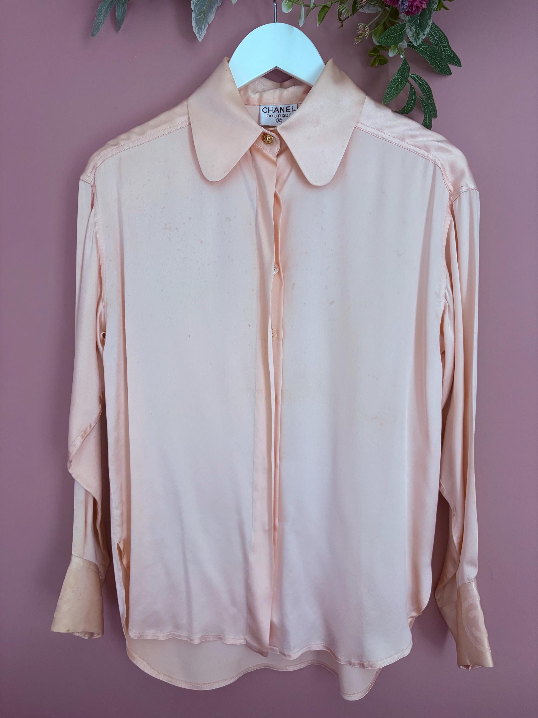 Vintage Chanel Tops - Etsy