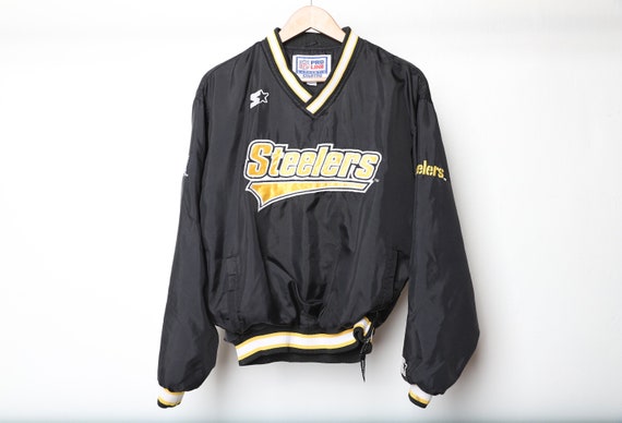 vintage PITTSBURGH STEELERS nfl football STARTER j