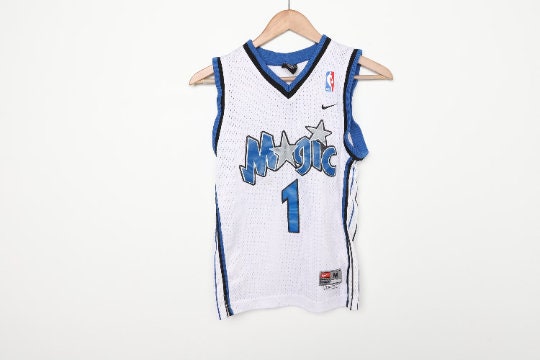 Mitchell & Ness Tracy McGrady Orlando Magic Swingman Jersey Blue (Small) at   Men's Clothing store