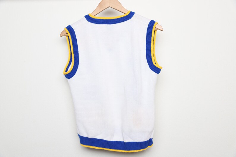 vintage 90s y2k FUBU argyle streetwear SWEATER vest top women/'s size medium