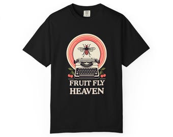 I Built Fruit Fly Heaven Funny T-Shirt