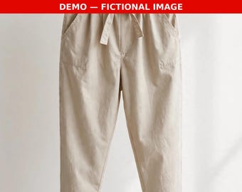 Schnittmuster (PDF), Paperbag-Hose, Schlupfhose | Stitchfolk