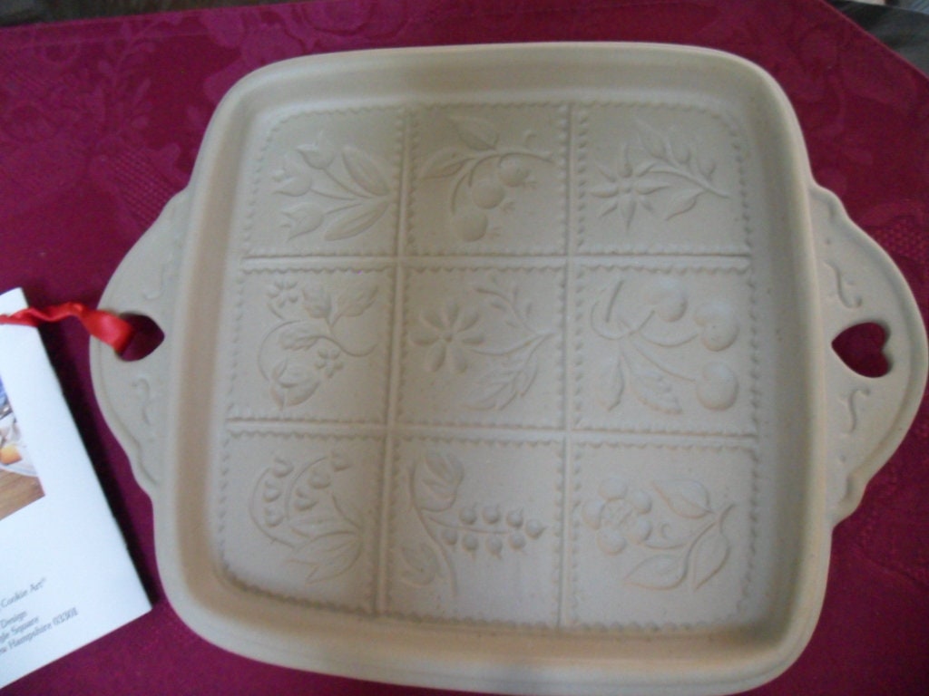 1988 Vintage BROWN BAG COOKIE Art Hill Design Shortbread Pan | Etsy