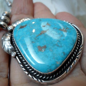 Jake Francosa San Felipe Old Kingman Turquoise Sterling Silver Ring Jake Francosa San Felipe Old Kingman Turquoise Sterling Silver Ring
