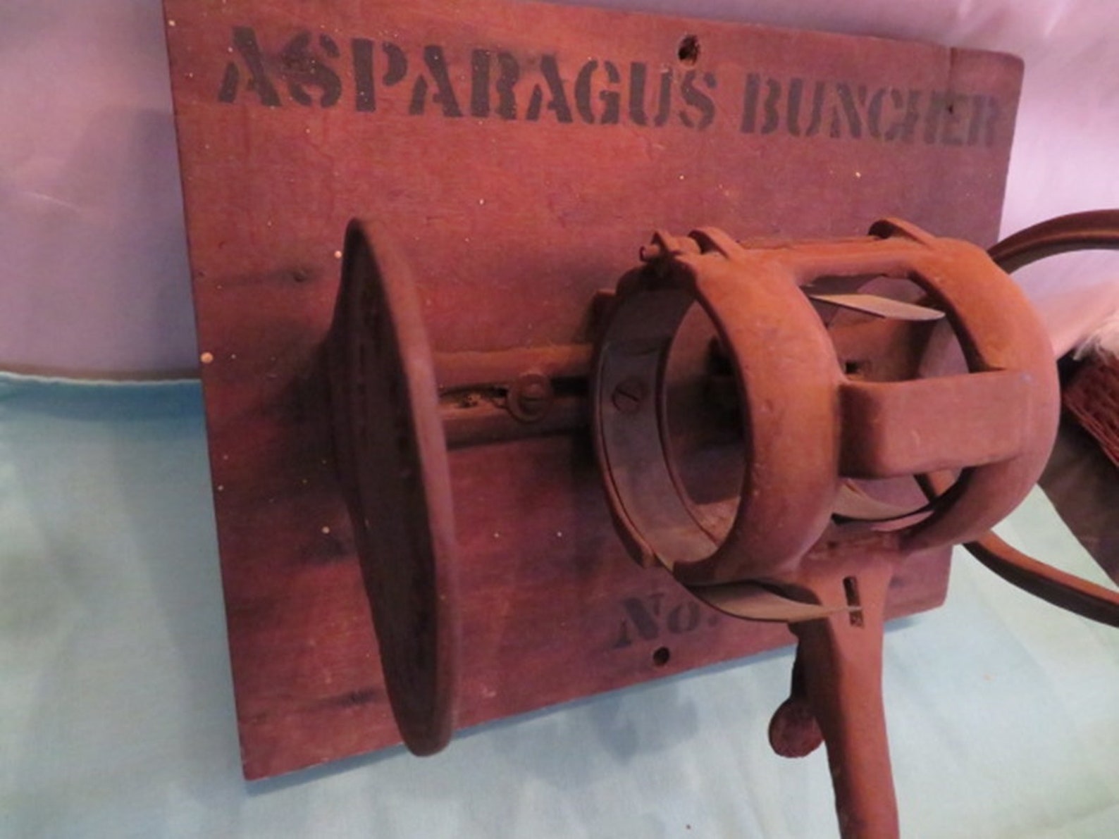 Antique Asparagus Buncher No. 1 Vermont Primitive Country Etsy