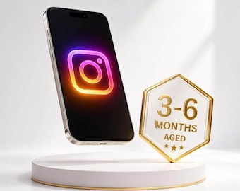 Aged Instagram Account, High Trust Score, Quality Profile