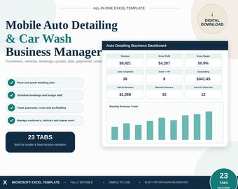 Car Wash Pricing & Quote Calculator