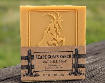 Prairie Sun Goat Milk Soap, Handmade with Essential Oils, 4 oz Bar