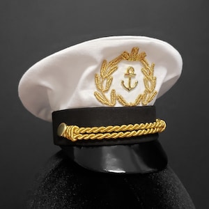 Sweet Sailing Mini Sea Captain Hat - Available in 4 Colors