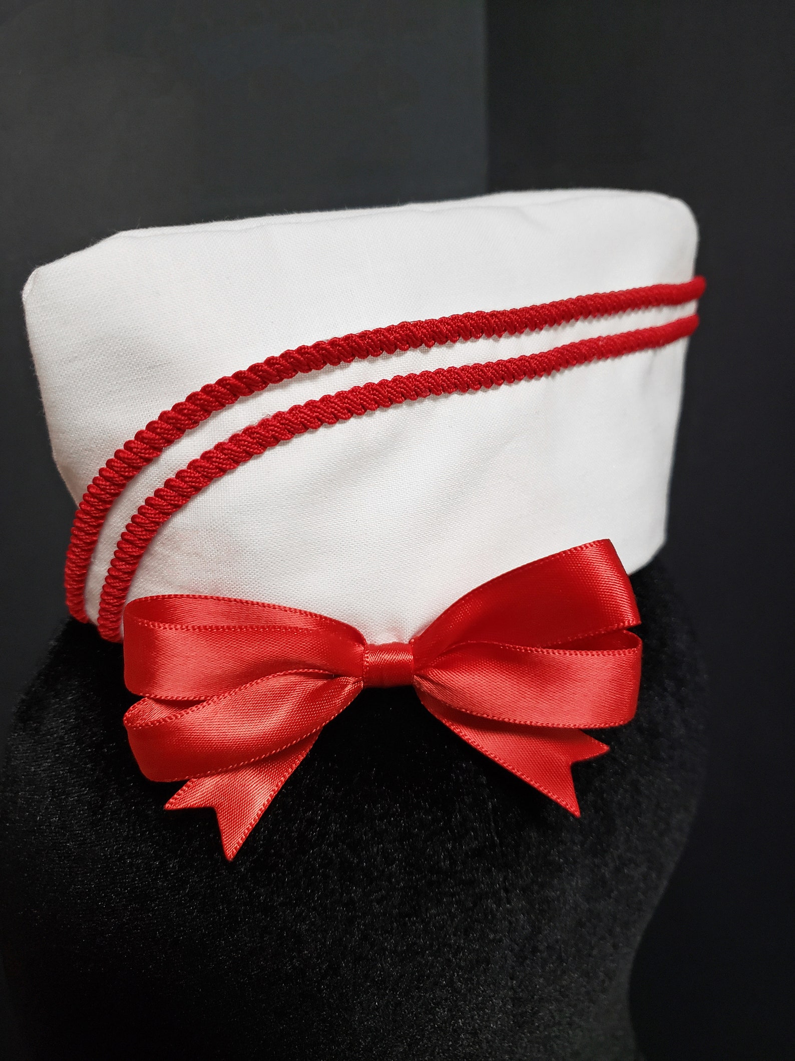 Old Fashion Sweet Mini Ice Cream Parlor Hat 7 Trim Colors Etsy