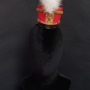 Sweet Mini Marching Band Hat 12 Colors Available Made to Order image 2