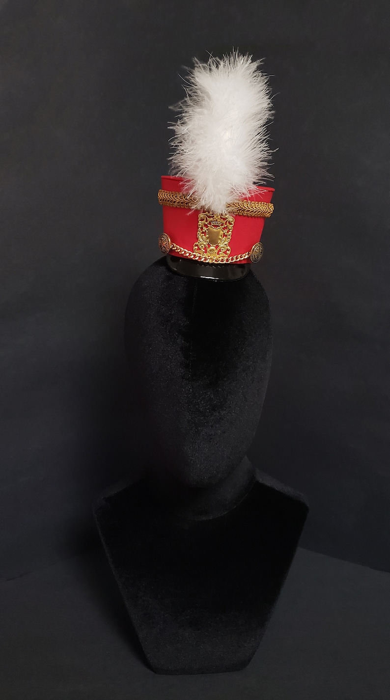 Sweet Mini Marching Band Hat 12 Colors Available Made to Order image 2