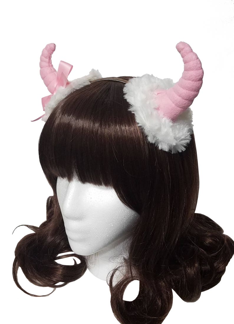 Kawaii Snow Yeti Horns Headband Available in a Variety of | Etsy