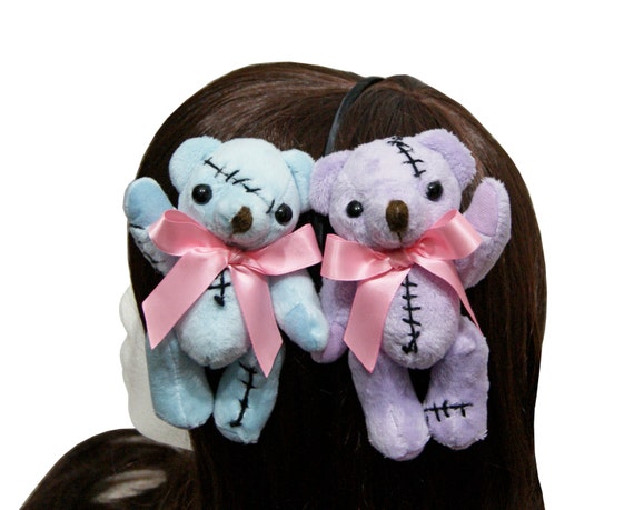 creepy cute teddy bear