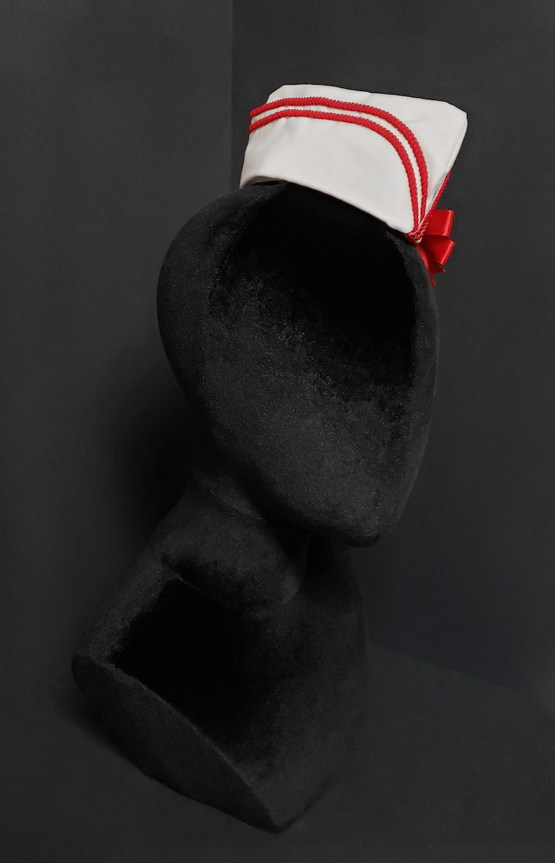 Old Fashion Sweet Mini Ice Cream Parlor Hat 7 Trim Colors Etsy