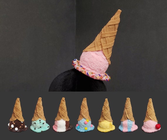 Melted ice sale cream cone