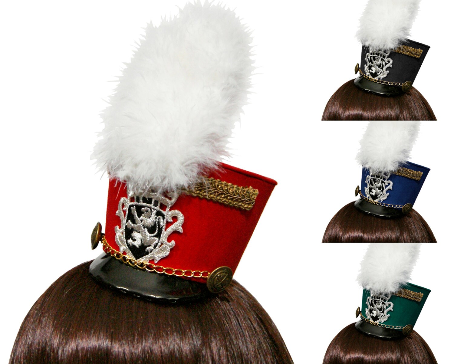 Sweet Mini Marching Band Hat 12 Colors Available Made to