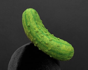 Giant Pickle Fascinator or Desk Decor ~ Made to Order