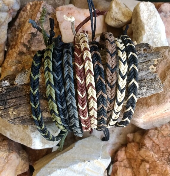 Braided hemp best sale anklet
