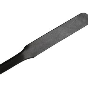 Spanking Paddle BDSM Paddle Black and Red Spanking Paddle Leather Paddle Spanking Slapper Spanking Strap image 5