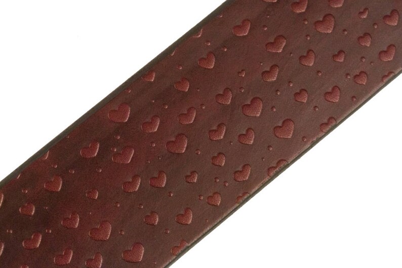 Black Hearts Spanking Paddle Red Black Spanking Paddle Leather Paddle BDSM Paddle Spanking Strap Heart Paddle Valentines Paddle image 4