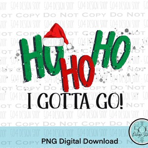 Carta igienica sublimazione PNG, divertente Natale PNG, Ho Ho Ho Devo andare, divertente design di Natale elefante bianco