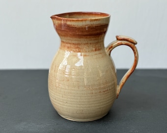 Large Handmade Ceramic Pitcher